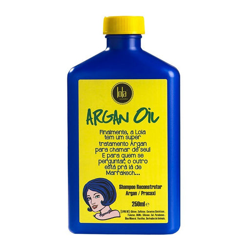 Argan Oil Shampoo - Reconstrutor Argan/ Pracaxi 250ml - Lola Cosmetics - 1
