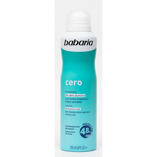 Desodorante Spray Cero: 200ml - Babaria - 1