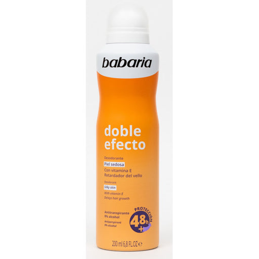 Desodorante Spray Dupla Ação Pele Sedosa: 200 ml - Babaria - 1