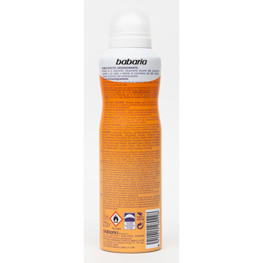 Desodorante Spray Dupla Ação Pele Sedosa: 200 ml - Babaria - 2