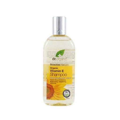 Shampoo com Vitamina E: 250ml - Dr Organic - 1