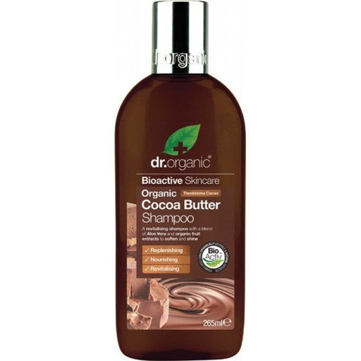 Shampoo Cremoso de Manteiga de Cacau: 265 ml - Dr Organic - 1