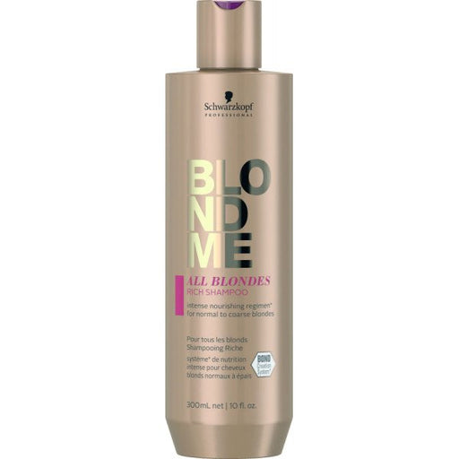 Shampoo Enriquecido Blondme para Cabelos Loiros: 300 ml - Schwarzkopf - 1