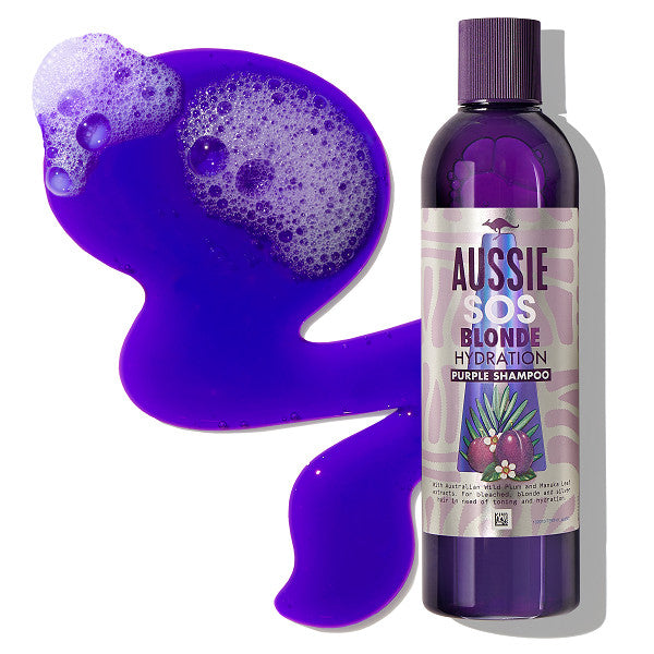 Shampoo Hidratante Roxo para Cabelos Loiros: 290 ml - Aussie - 13