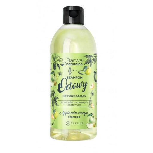 Shampoo Purificante Maçã: 500 ml - Barwa - 1
