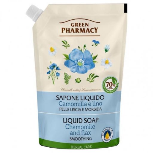 Sabonete Líquido Doypack com Camomila - Green Pharmacy - 1