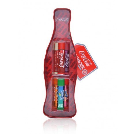 Conjunto de 6 caixas de lata vintage de bálsamos de Coca-Cola sortidas - Lip Smacker - 2