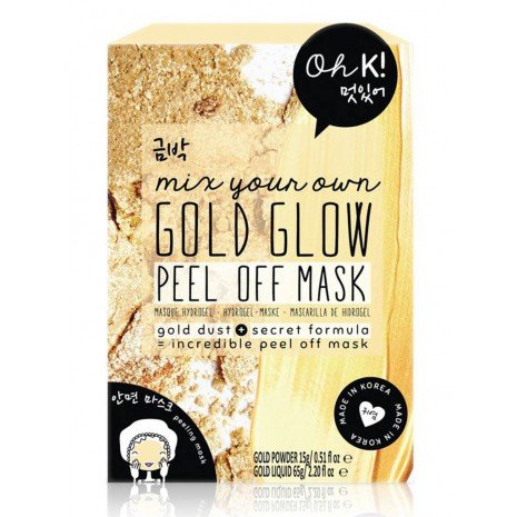 Kit Mascarilla Exfoliante de Polvo de Oro - Mix Your Own Gold Mask - Oh K! - 1