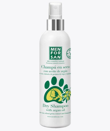 Shampoo Seco Óleo de Argan para Gatos 250ml - Menforsan - 1