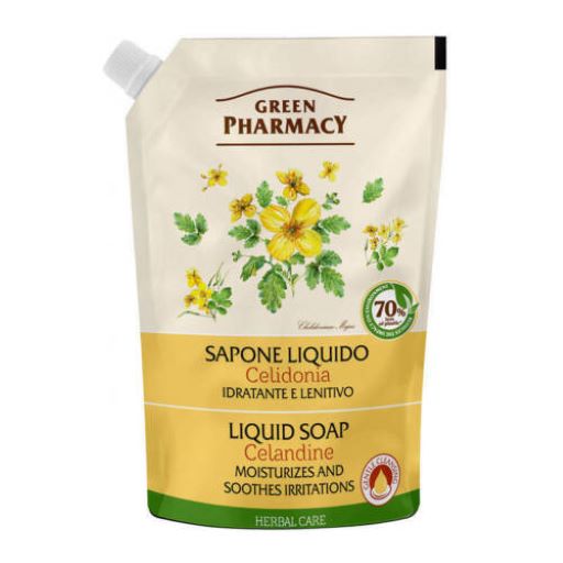 Celandina Sabonete Líquido Doypack - Green Pharmacy - 1