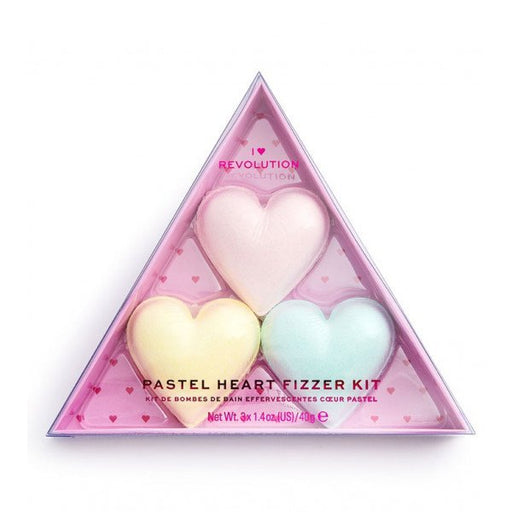 Conjunto de Bombas de Banho Pastel Heart Fizzer - I Heart Revolution - 1