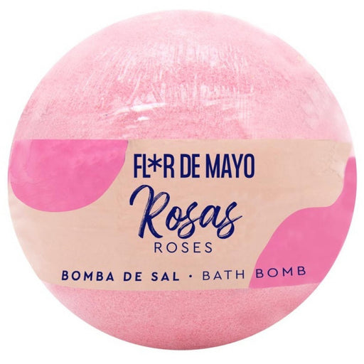 Bomba de Sal Efervescente Rosas 250 Gramos - Flor de Mayo - 1