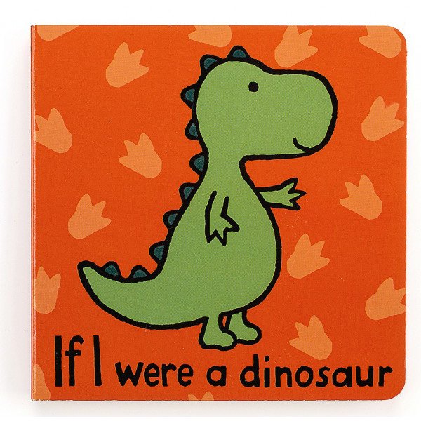 If i were a dinosaur board libro en inglés - Jellycat - Jellycat - 1