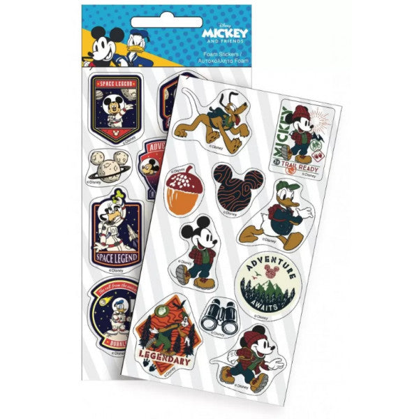 Adesivos do Mickey e Amigos: Autocolantes - Disney - 1