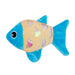 Brinquedo de pelúcia de peixe - Hu: Azul - 1