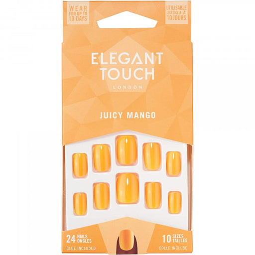Unhas Postiças Juicy Mango - Elegant Touch - 1