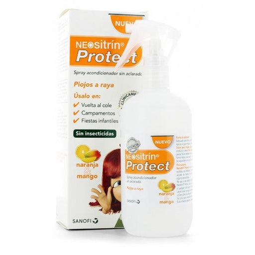Protect spray anti piolhos - Neositrin: 250 ml - 1