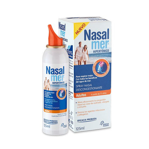 Nasalmer Spray Nasal Hipertónico Adultos - Omega Pharma - 1