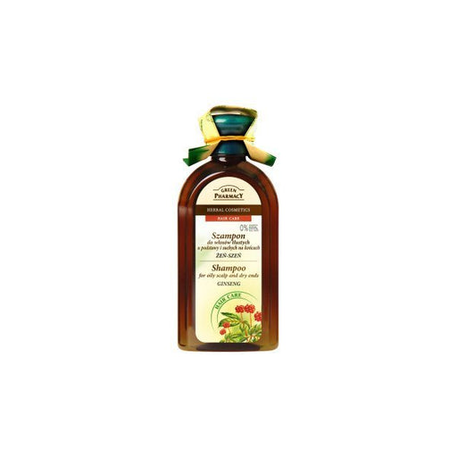 Shampoo Ginseng para cabelos oleosos - Green Pharmacy - 1