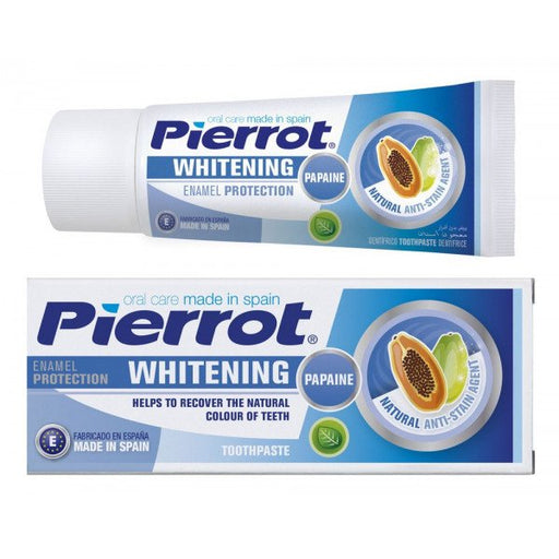 Creme dental clareador com mamão - Pierrot: 30 ml - 2