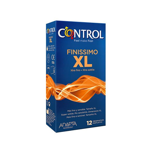 Preservativo Extra Fino Xl - Control: 2 x 12 unidades - 1