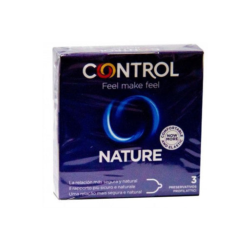 Preservativos Nature Adapt - Control: 3 unidades - 1
