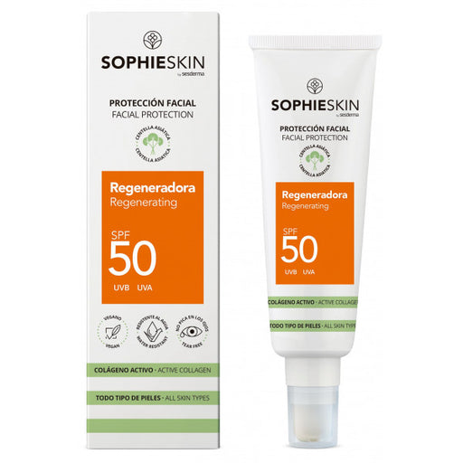 Protetor Solar Facial Regeneradora Spf 50 - Sophieskin - 1