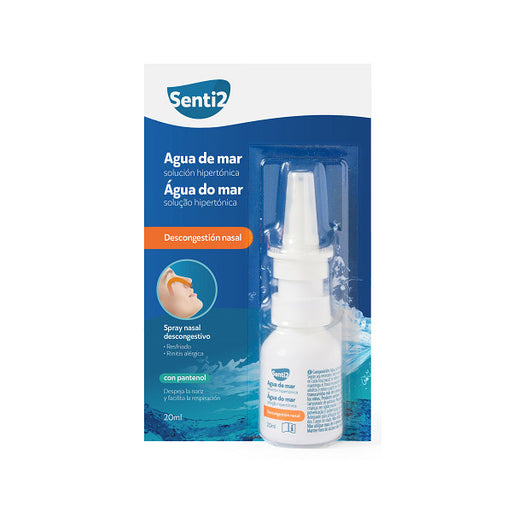 Spray Nasal Descongestão: 20 ml - Senti-2 - 1