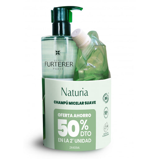 Naturia Duplo Shampoo Ultra Suave sem Sulfatos: Conjunto de 2 Produtos - Rene Furterer - 1