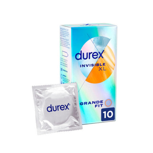 Preservativo Invisível XL Ultrafino: 10 Unidades - Durex - 1