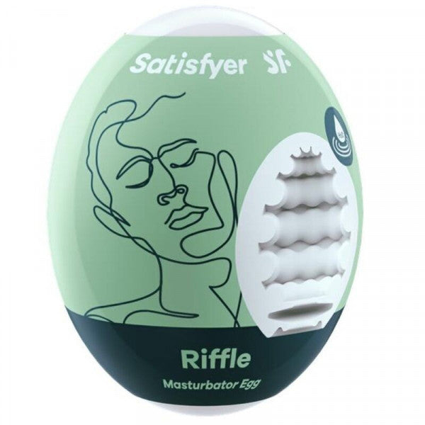 Masturbador Egg Simples - Satisfyer: Riffle - 5