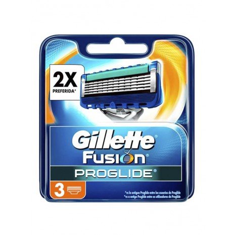 Recarga de barbear - Fusion Proglide - Gillette - 1