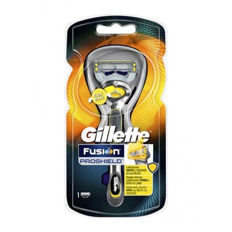 Lâmina descartável manual Fusion Proshield Flezball - Gillette - 1