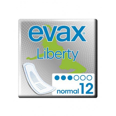 Compresas Normal sin Alas Liberty 12 Uds - Evax - 1