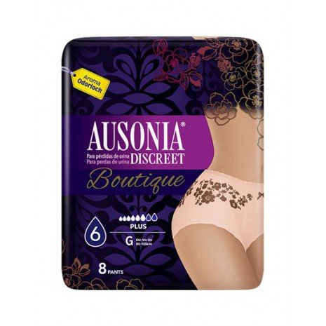 Pants Boutique para Pérdidas de Orina G X 8 Color Salmón - Discreet - Ausonia - 1