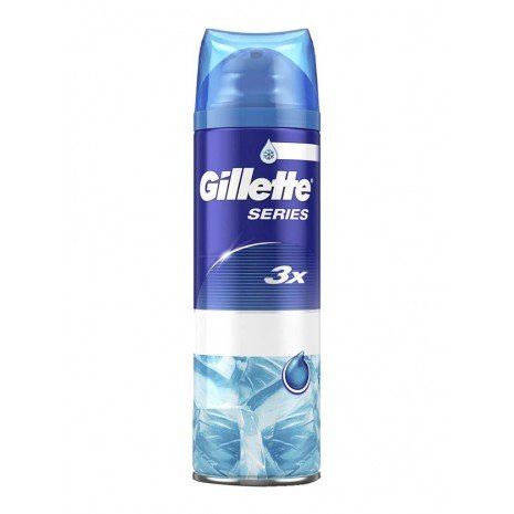 Gel de Barbear Sensitive Skin - Sensitive Cool Series - 200ml - Gillette - 1