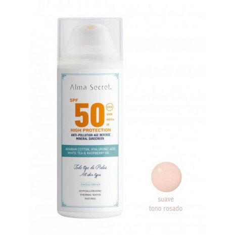 Crema Solar Facial Spf50+ - 50 ml - Alma Secret - 1