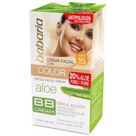 Aloe Vera Color Bb Cream Spf15 50 ml - Babaria - 1