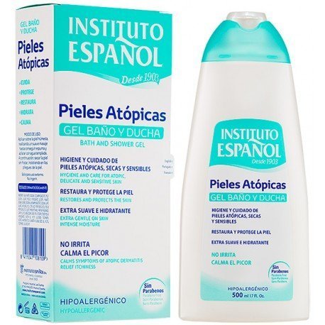 Gel de banho e duche 500 ml - Pele atópica - Instituto Español - 1