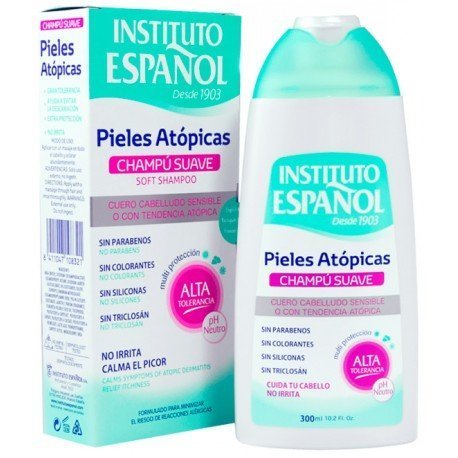 Shampoo Suave 300 ml - Pele Atópica - Instituto Español - 1