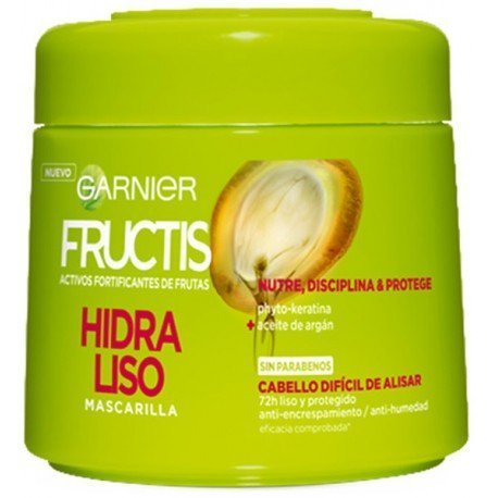 72h Hydra Smooth Hair Mask para cabelos rebeldes 300 ml - Garnier - Fructis - 1