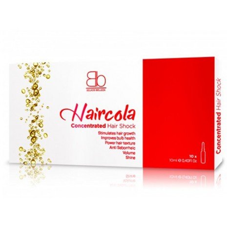 Cola Ampoules - Haircola Concentrated Hair Shock - Belkos - 1