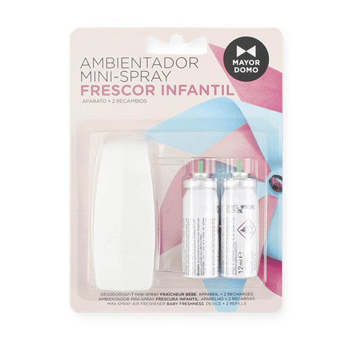 Mini spray ambientador para crianças (ap + 2 recargas) - Mayordomo - 1