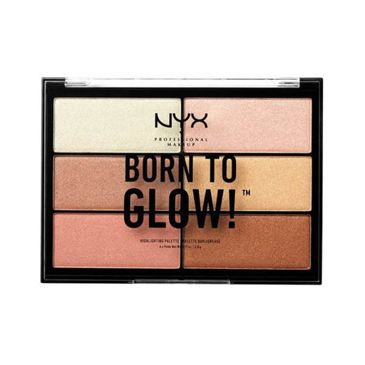 Paleta de Iluminadores - Born to Glow! - Professional Makeup - Nyx - 1