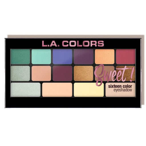 Paleta de Sombras 16 Cores Sweet! - L.A. Colors: Playful - 2