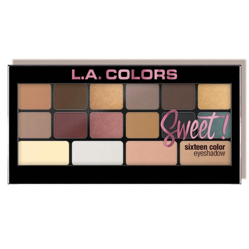 Paleta de Sombras 16 Cores Sweet! - L.A. Colors: Seductive - 1