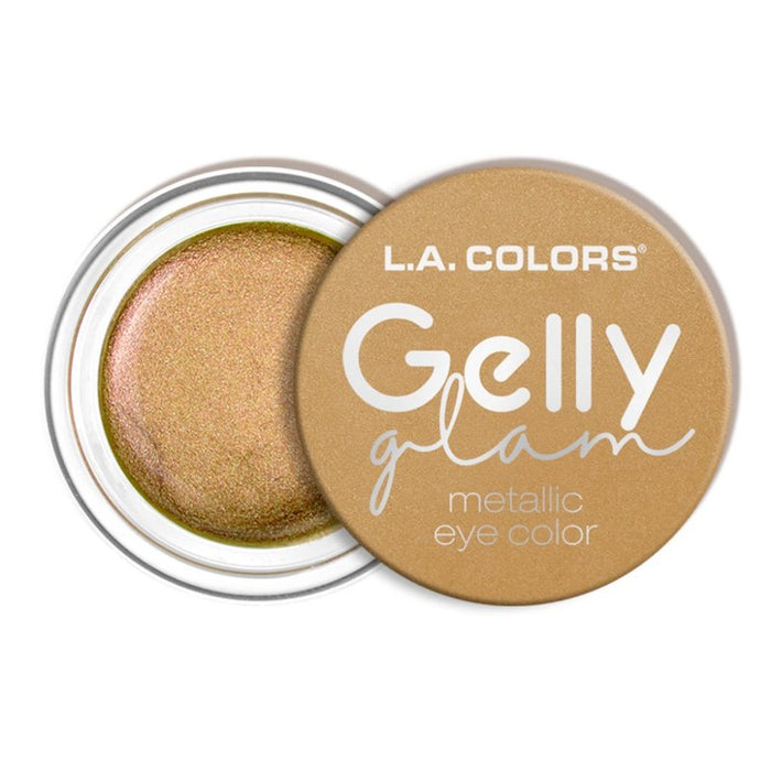 Gelly Glam Metallic Sombra Creme - L.A. Colors: Queen Bee - 3