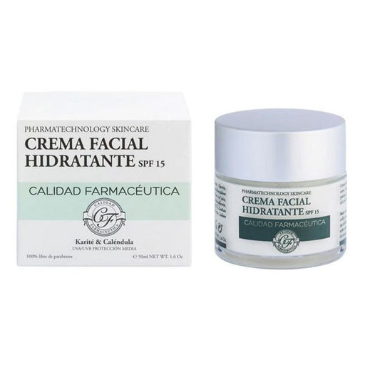 Creme Facial Hidratante - Hidrata e Protege FPS15 - Qualidade Farmacêutica - Calidad Farmaceutica - 1