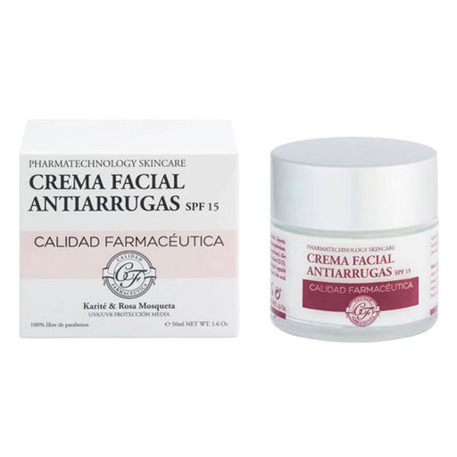 Creme Facial Antirrugas - Manteiga de Karité e Calêndula - Qualidade Farmacêutica - Calidad Farmaceutica - 1