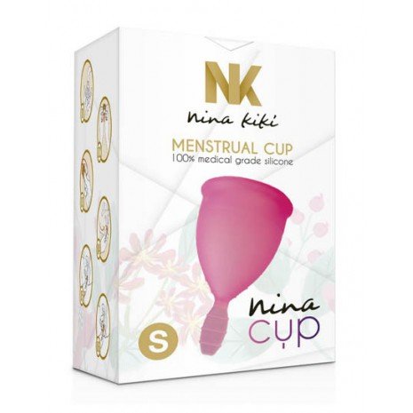 Nina Cup Copo Menstrual Tamanho S Rosa - Nina Kiki - Nina Kikí - 2